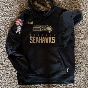 NFL Seattle Seahawks Military Appreciation Hoodie